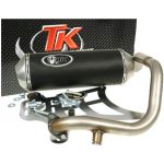 Exhaust, Turbo Kit GMax for 250cc Kymco Grand Dink, B&W