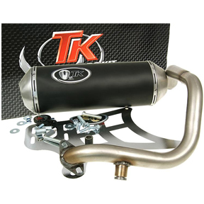 Exhaust, Turbo Kit GMax for 250cc Kymco Grand Dink, B&W