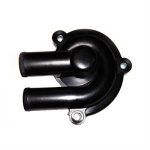 Water Pump Cover, Black for 200cc Vespa GT200, Piaggio BV200