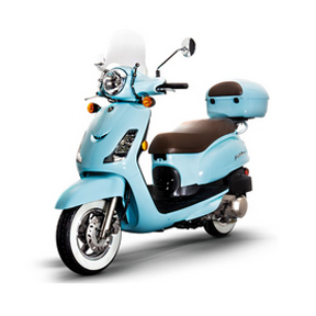 Trunk for 50cc - 150cc SYM Fiddle - Image 2