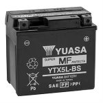 Battery, Yuasa YTX5L-BS for Scooters, ATVs