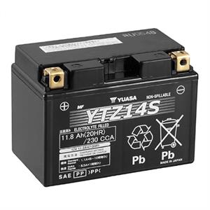 Battery, Yuasa YTZ14S for Motorcycles