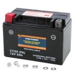 Battery, CTX9-BS for Scooters, Motorcycles, ATVs