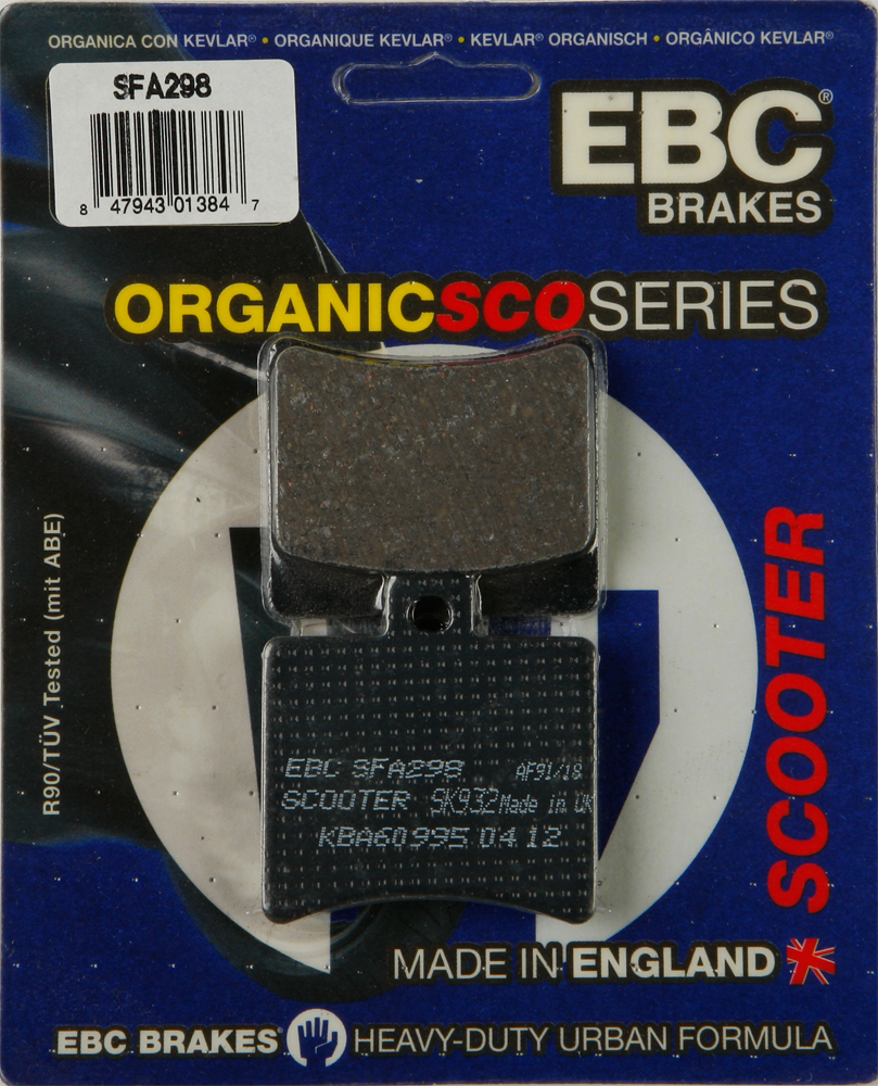 Ebc Organic Brake Pads - 153-298